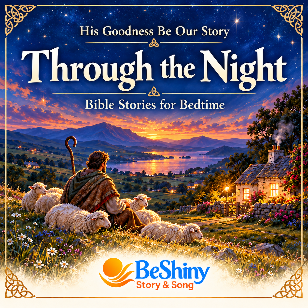 Through the Night — Bible Stories for Bedtime, BeShiny Story & Song album cover