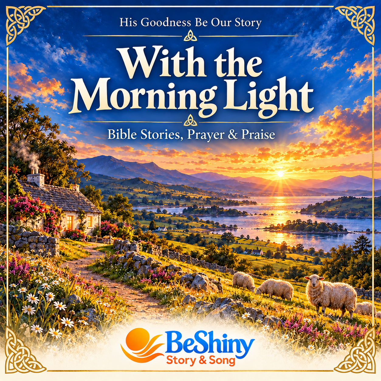 With the Morning Light — Bible Stories, Prayer & Praise, BeShiny Story & Song album cover